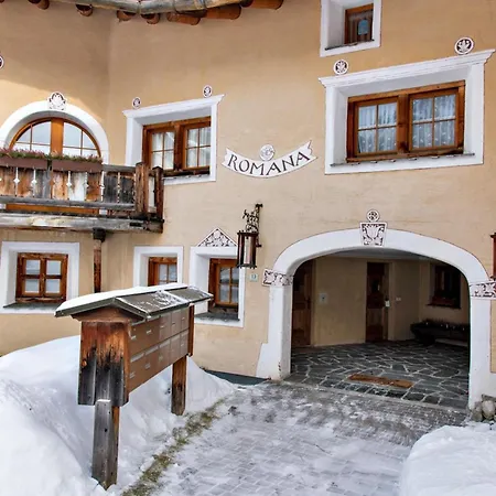 Chesa Romana - Silvaplana Exteriér fotografie